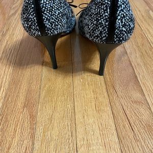 Black white Talbots heels